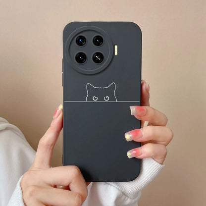 Cover For Tecno Spark 20 Pro+ 4G Case Phone Bags Pretty Flower Liquid Soft Silicone Shell For Tecno Spark20 Pro Plus Funda Coque