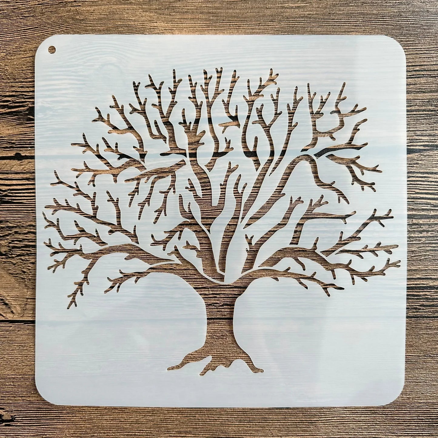 20*20 cm DIY mandala mold for painting stencils stamped photo album embossed paper card on wood, fabric wall christmas deer