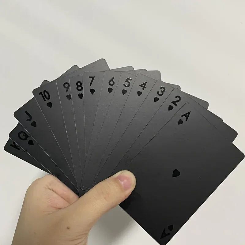Luminous poker set, suitable for parties, Halloween and Christmas gifts, durable paper, family entertainment and gaming nights