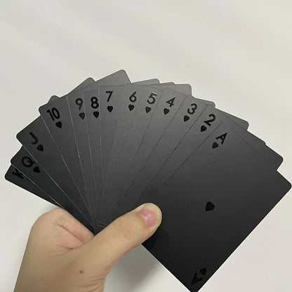 Luminous poker set, suitable for parties, Halloween and Christmas gifts, durable paper, family entertainment and gaming nights