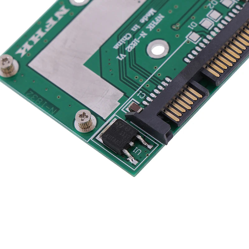 MSATA SSD to 2.5'' SATA 6.0gps module adapter converter card board mini pcie ssd