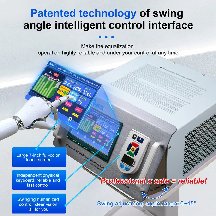 Heltec 2s-24s 32S battery automatic equalizer 4A7A Electric vehicle/Car Battery voltage balance 32s WIFI 25A Repair equipment