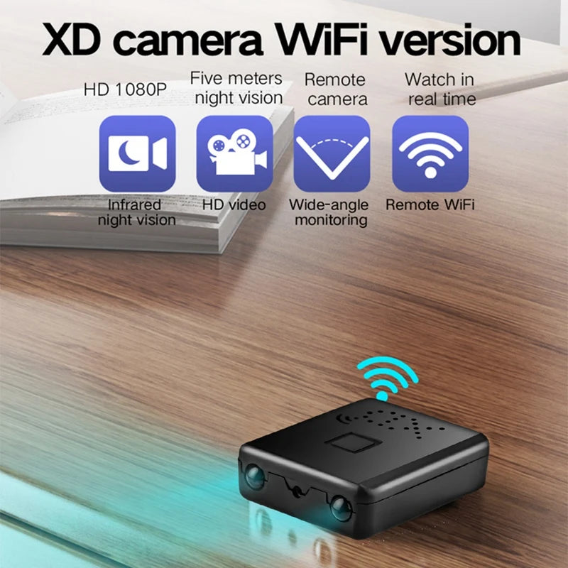 4K Full HD 1080P Mini Ip Cam XD Wifi Night Vision Camera Motion Detection HD Video Recorder