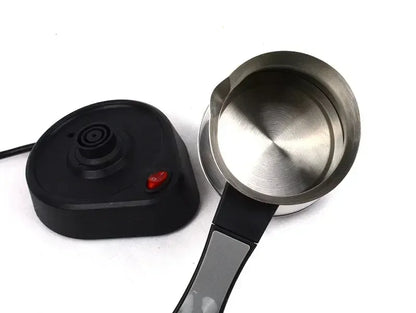 600W Turkish Electric Coffee Maker, 500ml Detached Italian Moka Pot, Stainless Steel Material, Arabic Portable Espresso Machine