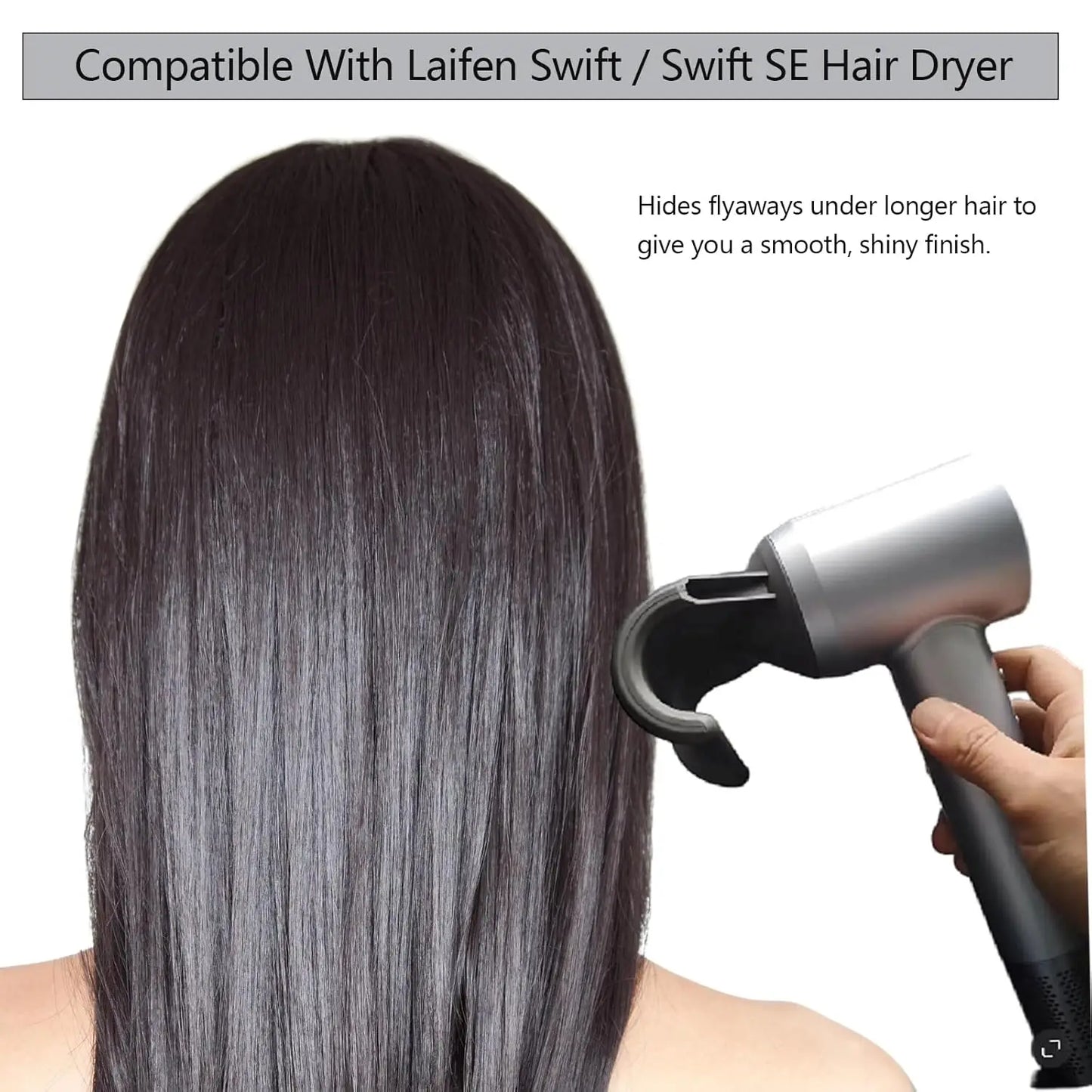 For Dyson Supersonic Anti-Warping Nozzle HD01, HD02, HD03, HD04, HD08, HD15,Hair Dryer Diffuser Compatible