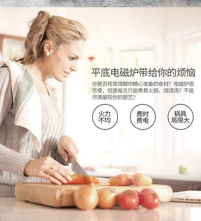 Electric Stove Concave Induction Cooker Wok Hot Pot 3500W High Power High Power Stir-fry Commercial Induction Cooktop 3500W