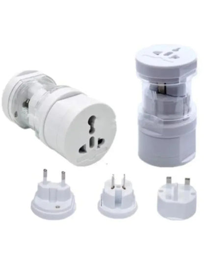 Global Plug Adapter Cylindrical International Travel Converter European United States Travel Plug Converter Electric Appliance