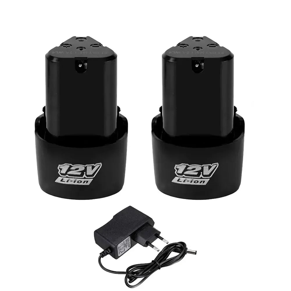 Lithium Battery 12V 1500mAh Rechargeable Battery 18650 For Angle Grinder Electric Screwdriver Drill Spare Battery EU US AU UK