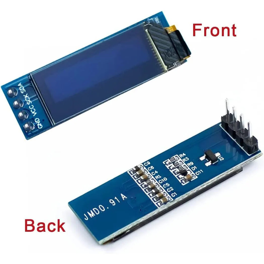 0.91 inch OLED display module white/blue OLED 128X32 LCD LED Display SSD1306 12832 0.91 IIC i2C Communicate for ardunio