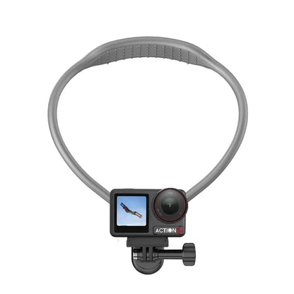 Neck Mount For DJI Osmo Action 5 Pro 4/Gopro 13/Insta360 Ace Pro/2,First Person View Riding Running Vlog Recording Accessories