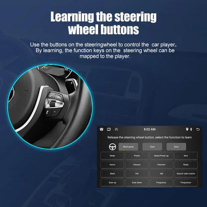 2 Din Android Car Radio Multimedia Player GPS WiFi Carplay For VW Volkswagen Skoda Octavia golf 5 6 touran passat B6 polo Jetta