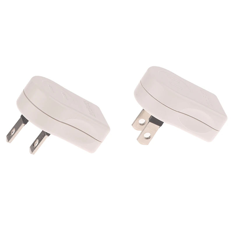 1Pcs US 2PIN 360 Angle Rotatable Power Socket Plug Adapter Foldable Travel Aadapters Power Converter Plug Electrical Socket
