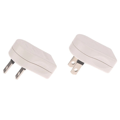 1Pcs US 2PIN 360 Angle Rotatable Power Socket Plug Adapter Foldable Travel Aadapters Power Converter Plug Electrical Socket