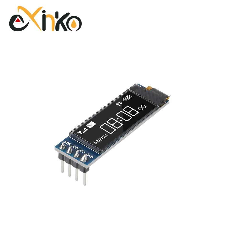1-10pcs 0.91 inch OLED display module white/blue OLED 128X32 LCD LED Display SSD1306 12832 0.91 IIC i2C Communicate for ardunio