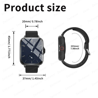 Smart watch, wireless calling /dial, Various APP Reminders,Suitable for men and women, sports watches,for iPhone/Andriod