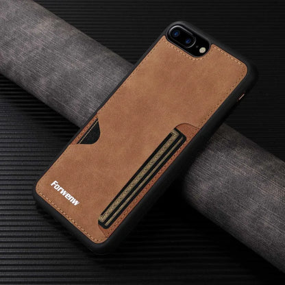Retro Card Holder Phone Case for iPhone 17 16 15 14 13 12 11 Pro Max 16E Mini XS XR SE 7 8 Plus Busines Wallet PU Leather Cover