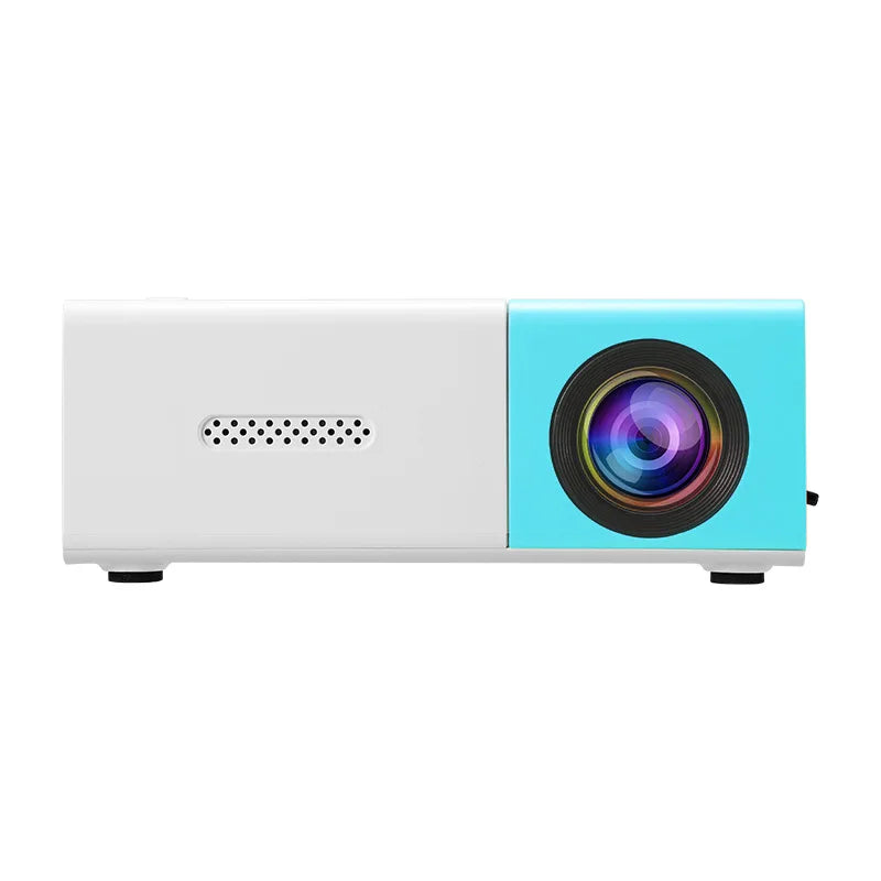 Compact Mini Projector, 320*240 Native Supporting 1080P USB Connectivity, Remote Included | Works with Smartphones, Tablets
