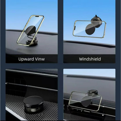 Magnetic Car Phone Holder 360° Rotatable Strong Magnet Stand Portable Mount Universal Suction Cup Phone Mount for MagSafe