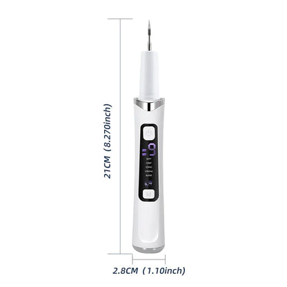 Ultrasonic Dental Scaler Tartar Remover 5 modes with LED Light Household Teeth Cleaning Tools Dental Cleaner Oral Care