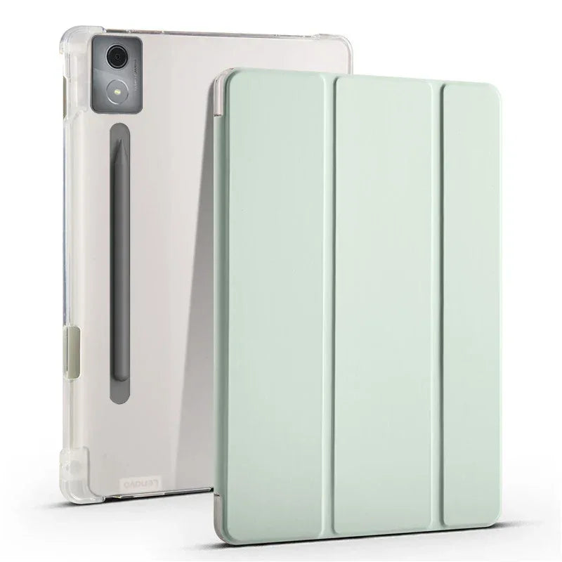 Coque For Lenovo Xiaoxin Pad Pro 2025 Case PU Leather Soft Back Stand Cover For Xiaoxin Pad Pro 12.7 2025 Case with Pen Holder
