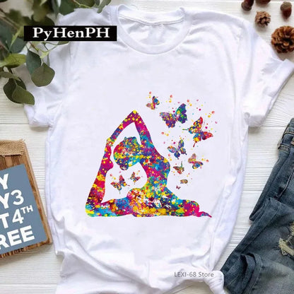 Gymnast Dancer T Shirt  Fashion Gymnast Artistic Gymnastics Printed T-shirt for Women Parent-child Clothing Oversized T Shirt