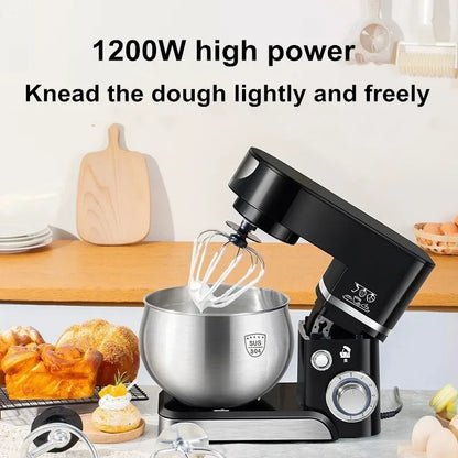 5L Stand Mixer – 3-in-1 Multifunctional Kitchen Machine with Dough Hook, Beater & Whisk,1000W Powerful Motor for Baking/Cooking
