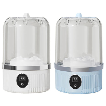 Cordless Small Washing Machine with Laundry Cup Automatic Laundry Cup Mini Special Washer for Travel Home and Dormitory