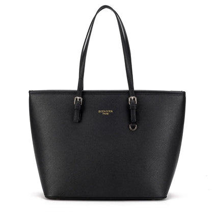 Women Large Capacity Bucket Tote Bag Shoulder Handbag Mommy Bag Work Travel Casual Purse
