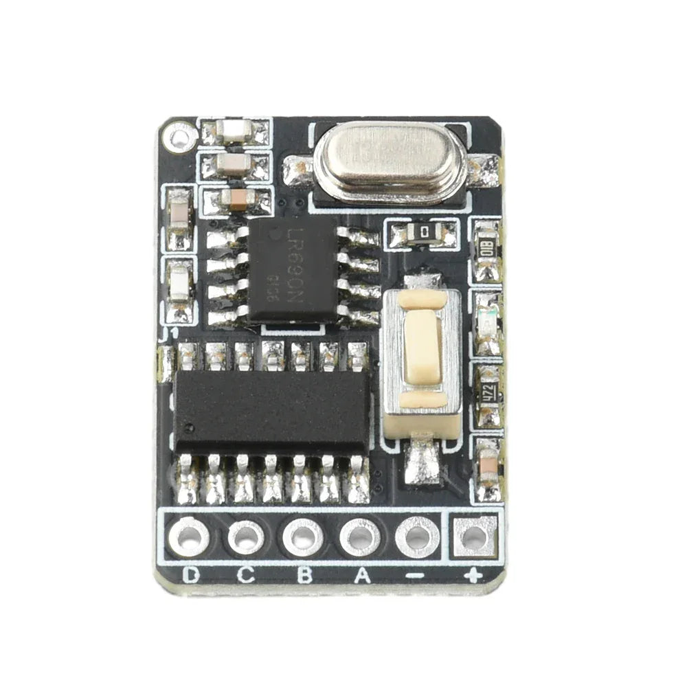 RF 433MHz Receiver Module 4-Channel Switch Transmitter Wireless Remote Controll RX480E Learning Code Decoding Receiver DIY kit