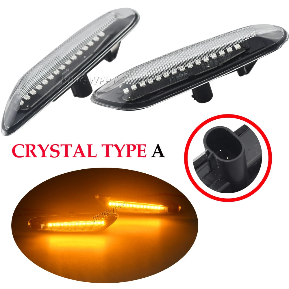 Side Marker Light LED Turn Signal For BMW 1 3 5 Series For BMW X3 X1 For BMW X3 For BMW E90 E91 E92 E93 E60 E87 E82 E61 E46