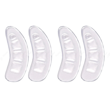 1/2Pair Silicone Pads Forefoot for Women's Shoes Non-slip Insert Self-adhesive Heel Gel Insoles Heels Sandals Anti-Slip Foot Pad