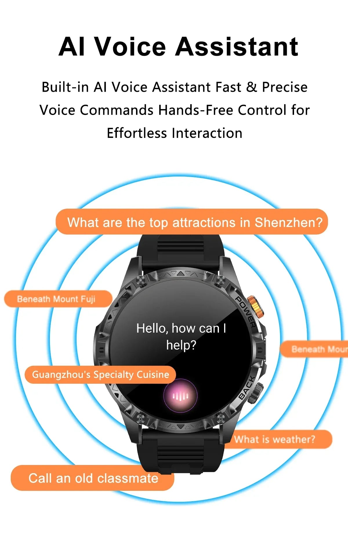 LIGE New Military For T-Rex 3 Ultra Smart Watch 1000mAh Battery IP68 Waterproof Compass Flashlight Sports Tracker Smartwatch Men