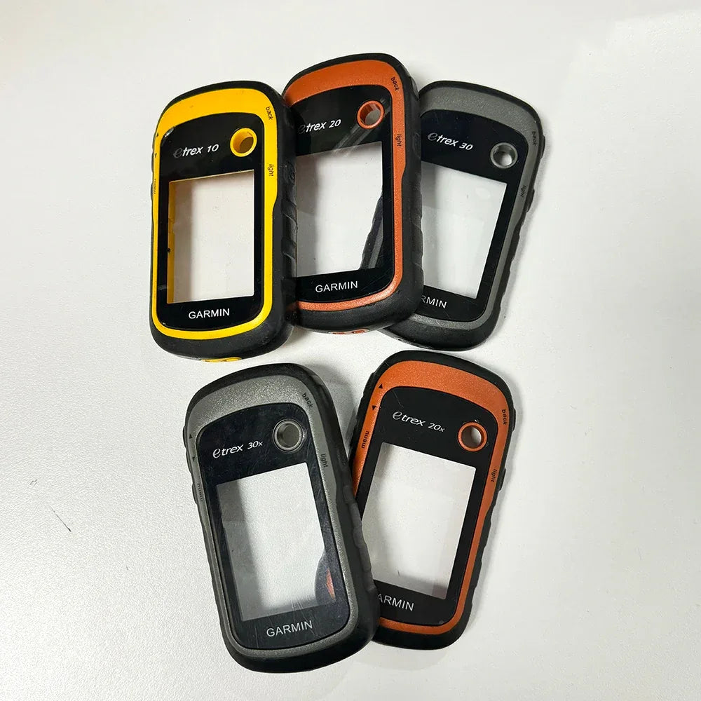 Front Frame and Glass Screen Panel For GARMIN Etrex 10 20 20X 30 30X Housing Cover Case Handheld GPS Part Replacement