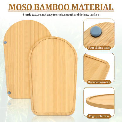 Mixer Slider Mat Tray Compatible for 4.5 QT Tilt Head Stand Acrylic/Wooden Mixer Mover Slider Pad Kitchen Appliance Accessories