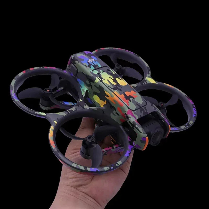 Stickers Skin Set Protective Film for DJI Avata 2 Motion Rocker 3 Goggles 3 Anti-scratch Protective Film Refit Decals Accessory