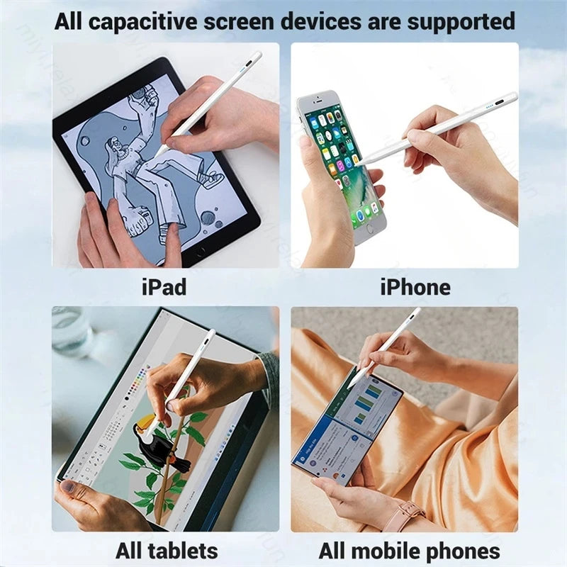 Universal Stylus Pen For Tablet Touch Pen Cover for iPad Pencil Huawei Lenovo Samsung Xiaomi Redmi Honor Oppo Vivo With Box