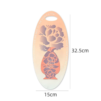 10Pcs Mother's Day Flower Box Creative Vase Shape Single Bouquet Flower Arrangement Handbag Valentine's Day Wedding Gifts Decor