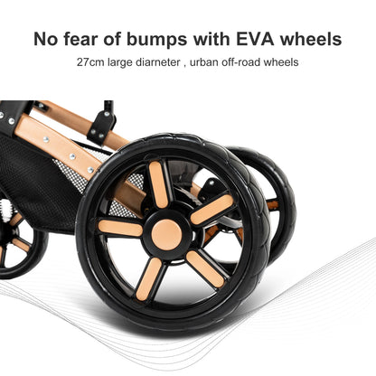 Baby Stroller 3 in 1 stroller lightweight strollers  Baby Carriage mutifunction strollers Baby newborn stroller mother kids