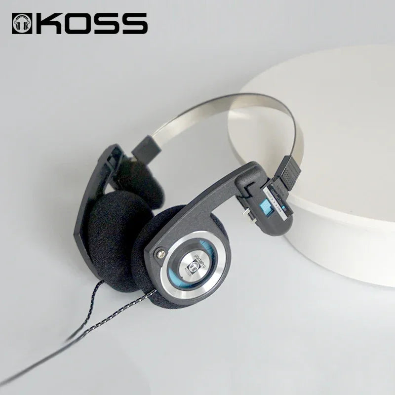For KOSS PP Gaussian Headphones Headset MMCX Pluggable Cable Version HIFI Subwoofer DIY Custom Headphones