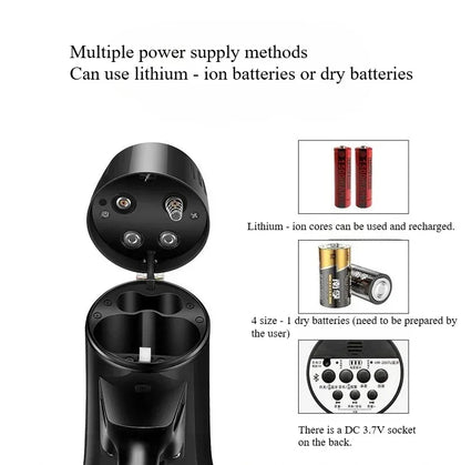40W High-power Portable Rechargeable Lithium Battery Loudspeaker Megaphone Promotion Special Speaker