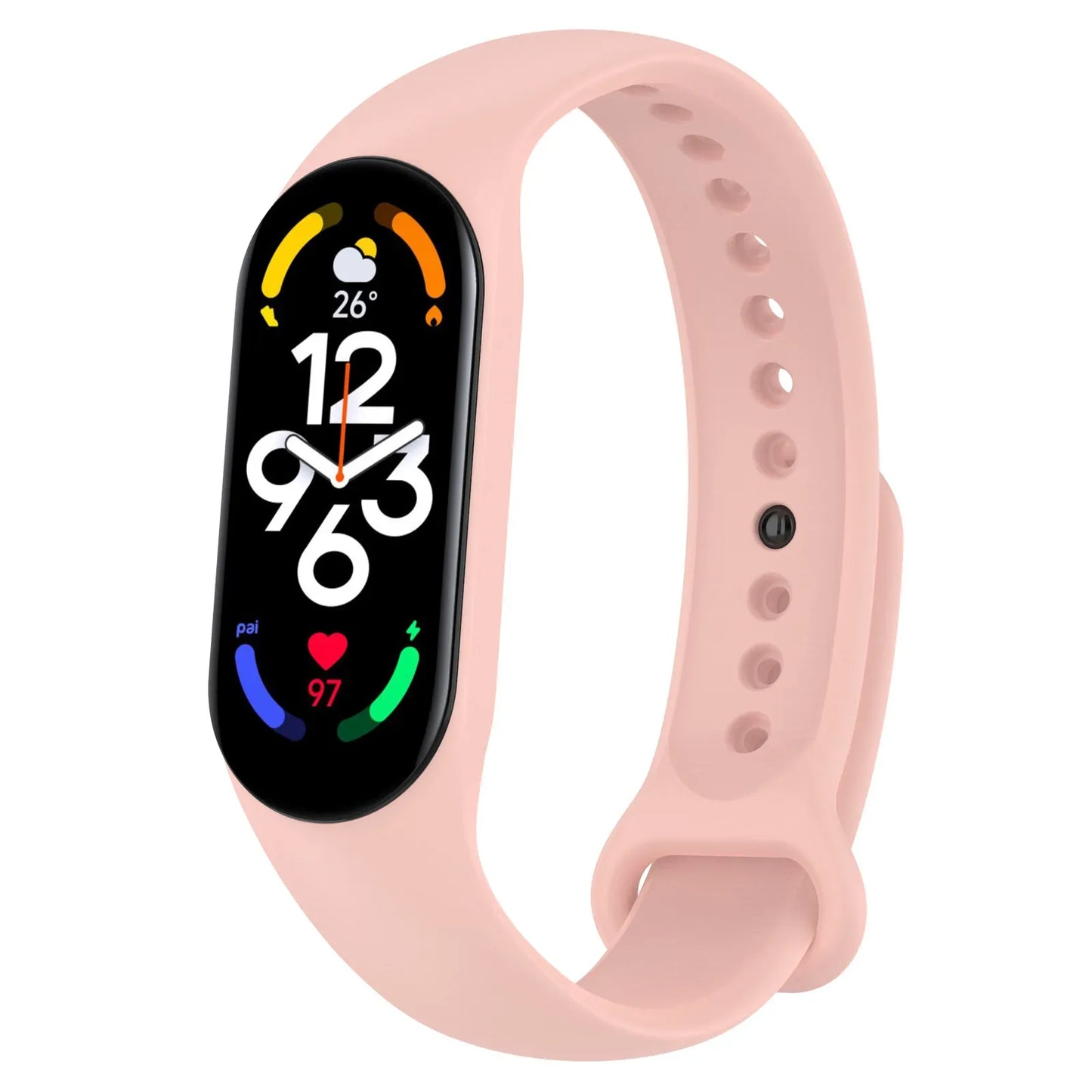 NEW 2022 Watch Strap for Xiaomi Mi Band 7 Wristband Silicone Bracelet Wrist Straps MiBand band7 Smartwatch Accessories