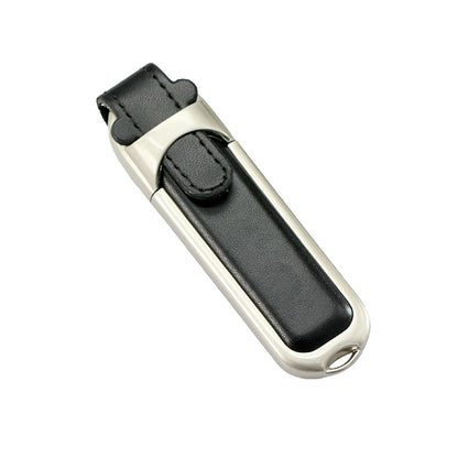Pendrive 256GB USB Flash Drive Leather with Metal Keychain 64GB 32GB 8GB Business Usb Memories Disk 128GB Pen Drive Memory Stick