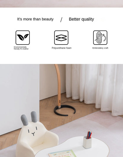 Plus Edition 1-10 Year Old Korean Children's Cute Cartoon Small Sofa For Boys And Girls Princess Baby Kindergarten Reading Seat