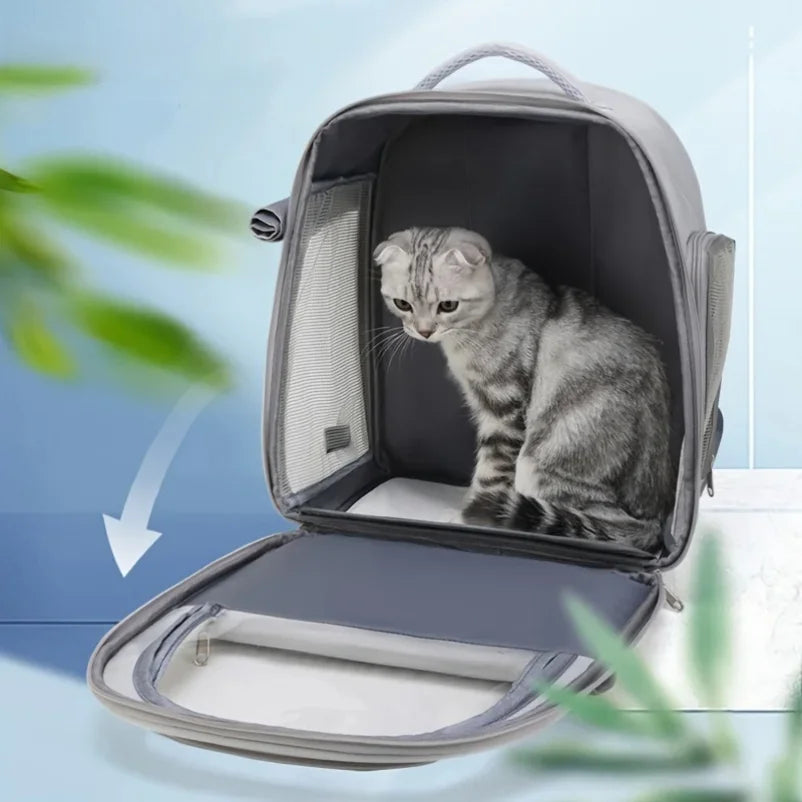 Pet Backpack for Cats And Dogs Large Outdoor Transparent Capsule Breathable Carrying Bag Pet Supplies