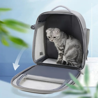 Pet Backpack for Cats And Dogs Large Outdoor Transparent Capsule Breathable Carrying Bag Pet Supplies