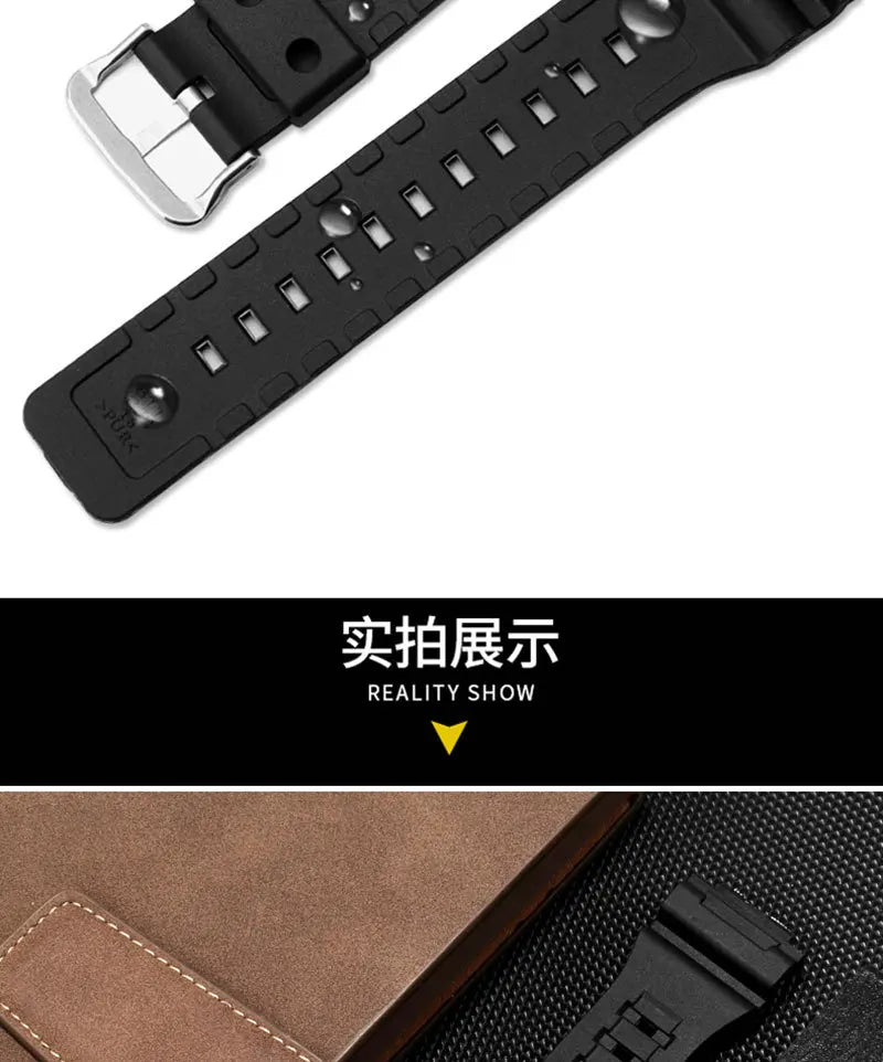 Silicone Watchband for Casio AQ-S810w 800 W-735H TRT-110H AEQ-110w AE-1000W W-735H SGW-300H MRW-200H F-180WH