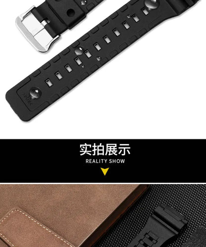 Silicone Watchband for Casio AQ-S810w 800 W-735H TRT-110H AEQ-110w AE-1000W W-735H SGW-300H MRW-200H F-180WH