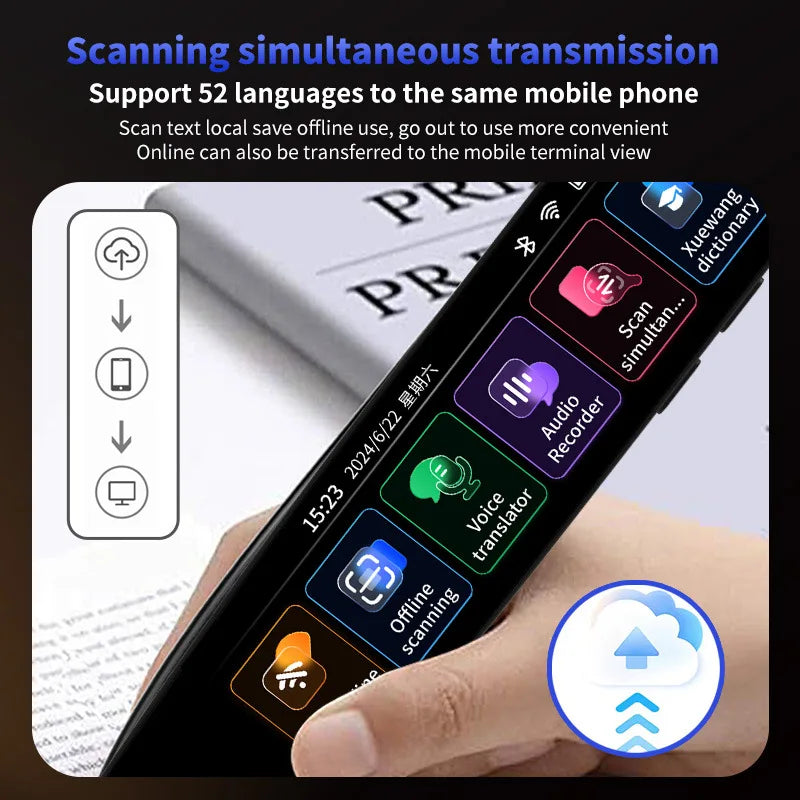Translation Pen For Teacher Student Smart Voice Scan Translator Pen Multifunction Dictionary Translation Business Travel Abroad