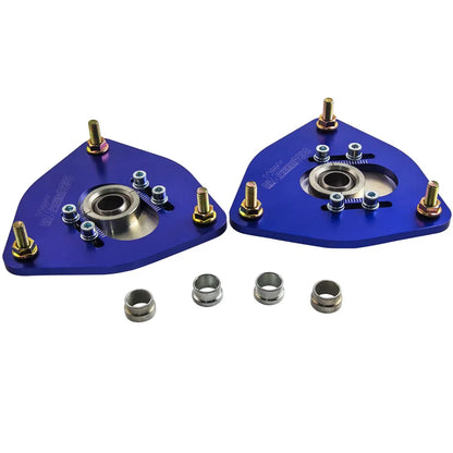 2x Suspension Front Camber Plates Kit For Coilover  for Subaru Impreza GDA GDB 02-06 STi