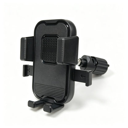Bicycle Phone Clip Rearview Mirror Motorcycle Holder Rotating Knob Locking Mechanism Stability Enhancement Riding NavigationTool